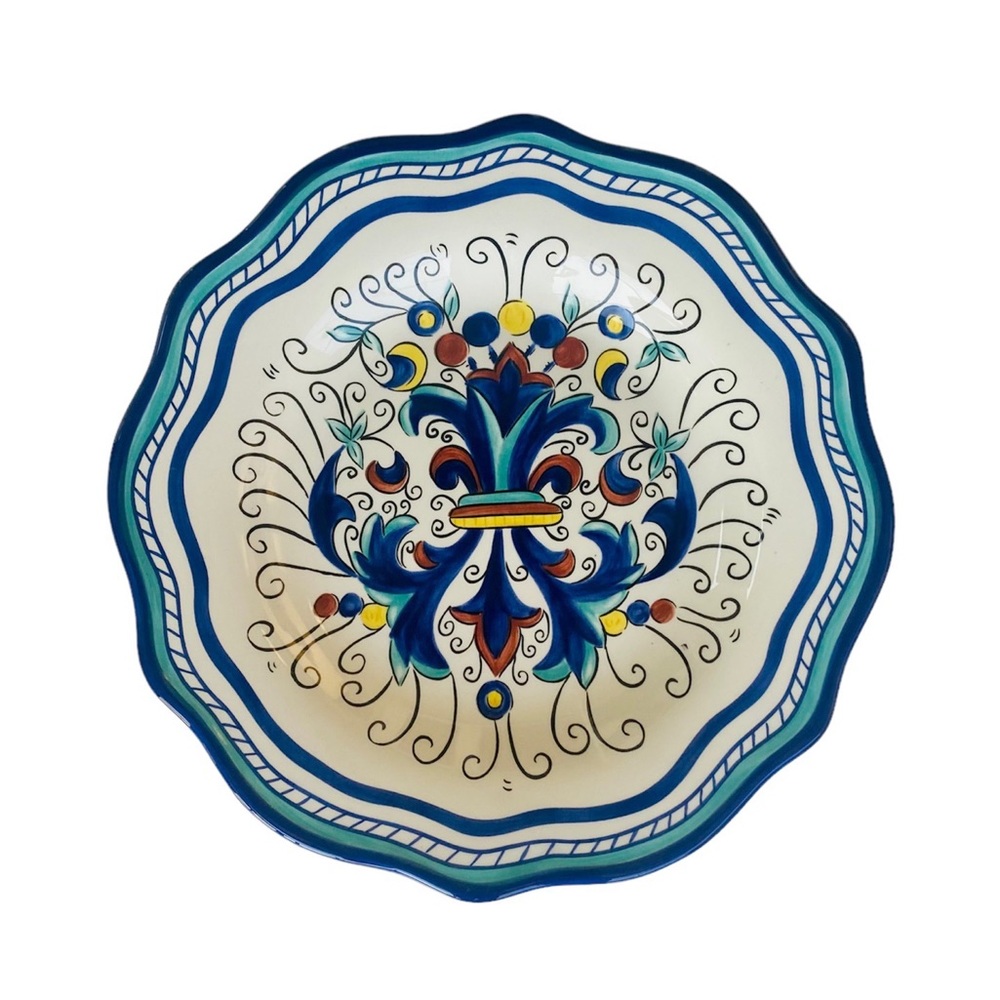 Pier 1 San Marino Italian Style Earthenware Salad Plate 8.5”